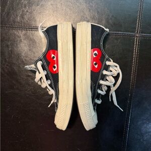 Converse X Comme des Garcons Play Chuck Taylor Sneaker Kids size 4
